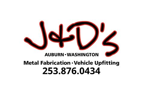 j & d metal fabrication auburn wa|j meaning in engl.